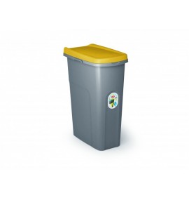 Odpadkový koš na třídění odpadu HOME ECO SYSTEM 40 litrů žlutá