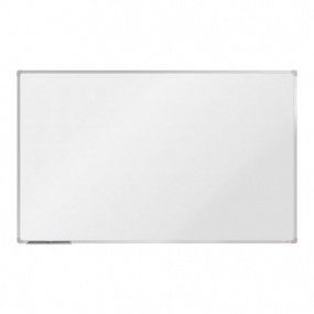 Bílá magnetická tabule boardOK, 200 x 120 cm, elox