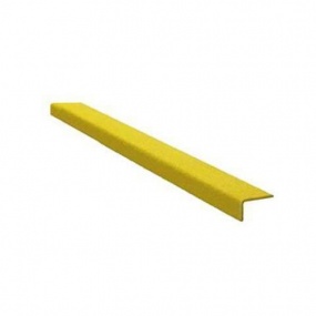 Protiskluzový profil na schody, úzký, žlutý, 80 cm