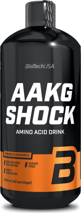 BioTech AAKG Shock 1000 ml Příchuť: pomeranč