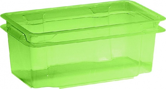Box Crownest 7l - zelená transparent