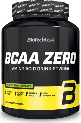 BioTech BCAA Zero 700 g Příchuť: ananas-mango