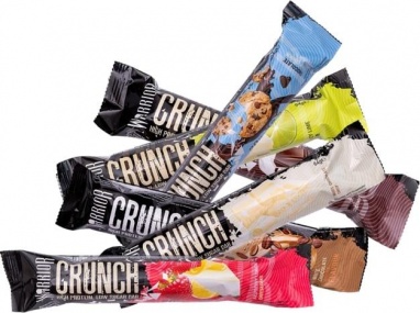 Warrior Warrior® Crunch High Protein Bar 64 g Příchuť: hořká čoko-malina