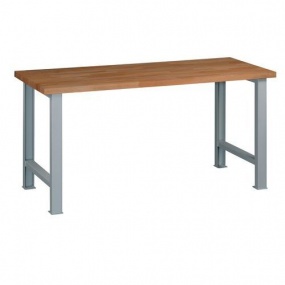 Dílenský stůl Weld, 84 x 170 x 68,5 cm, šedý