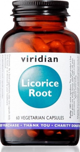 Viridian Licorice Root 60 cps (Lékořice)