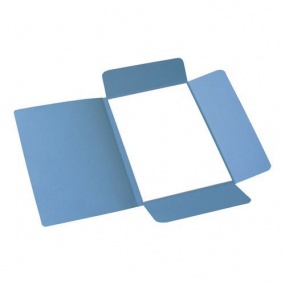 Papírové spisové desky Roll, 50 ks, modré