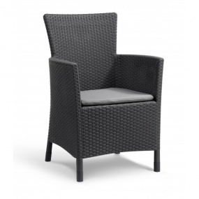 Zahradní židle MONTANA graphite+grey