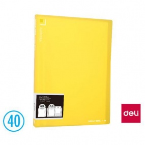 Katalogová kniha DELI AURORA 40l, žlutá