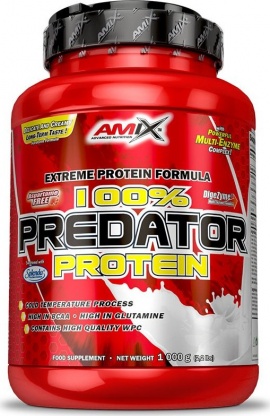 Amix Nutrition Amix 100% Predator Protein Příchuť: Strawberry, Balení(g): 1000g