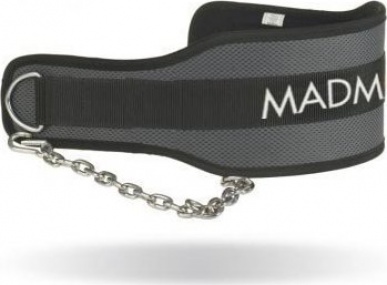 MADMAX Syntetic dip belt - MFA 290, tmavě šedá