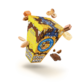 LifeLike Mix Twister Ořechy 250 g Caramel Nougat Banana Twister