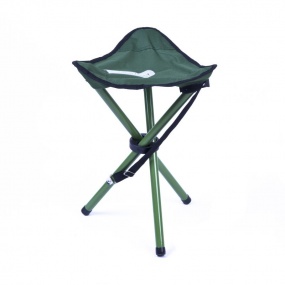 Spokey PATHOOK Rozkládací židle-trojnožka zelená