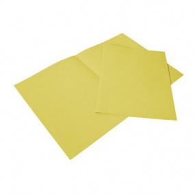Papírové spisové desky Lenny, 100 ks, žluté