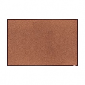 Korková tabule boardOK, 180 x 120 cm, hnědá