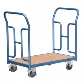 Plošinový vozík se dvěma vyztuženými madly, do 250 kg, 92,7 x 119 x 60 cm