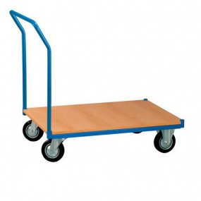 Plošinový vozík s madlem, do 200 kg