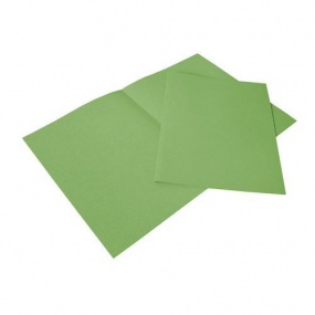 Papírové spisové desky Lenny, 100 ks, zelené