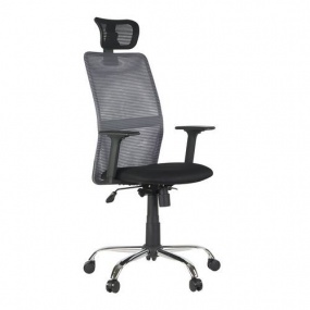 Kancelářská židle Diana, šedá/černá