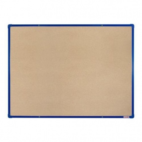 Textilní tabule boardOK, 120 x 90 cm, modrá