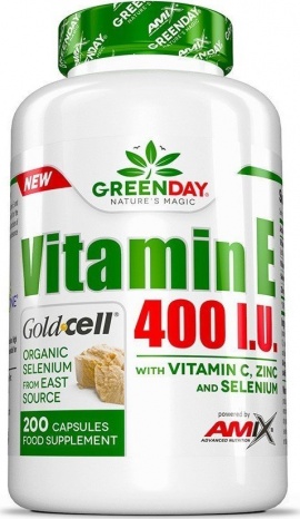 Amix Nutrition Amix Vitamin E 400 I.U. LIFE+, 200cps