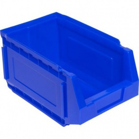 Plastový box 12,5 x 15 x 24 cm, modrý