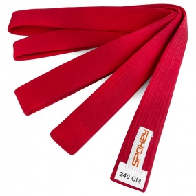 Spokey UNSU-Pás ke kimonu červený