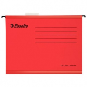 Zesílené závěsné složky Esselte Pendaflex, 25 ks, červené