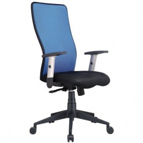 Kancelářská židle Manutan Penelope Top, modrá