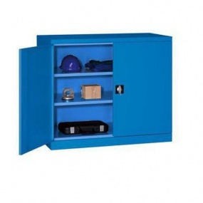 Dílenská skříň na nářadí, 104 x 100 x 43,5 cm, modrá/modrá
