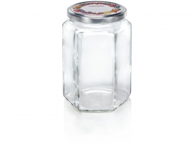 Šestihranná sklenice 770 ml