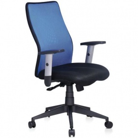 Kancelářská židle Manutan Penelope, modrá