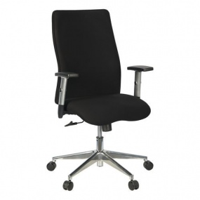 Kancelářská židle Manutan Penelope Tex, černá