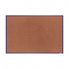 Korková tabule boardOK, 180 x 120 cm, modrá