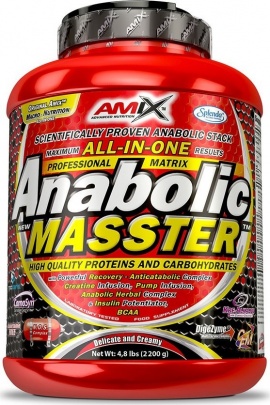 Amix Nutrition Amix Anabolic Masster Příchuť: Strawberry, Balení(g): 20x50g