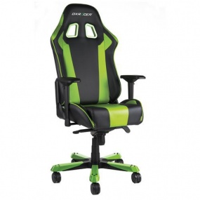 Kancelářská židle King, černá/zelená