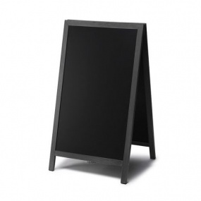 Reklamní křídová tabule A, černá, 68 x 120 cm
