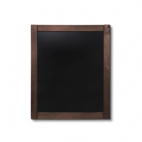 Křídová tabule Classic, tmavě hnědá, 50 x 60 cm