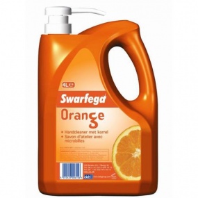 Tekuté mýdlo abrazivní DEB Swarfega Orange 4l s pumpičkou
