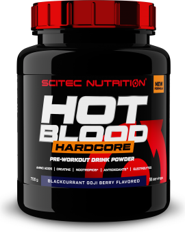 Scitec Nutrition Hot Blood Hardcore 700 g Příchuť: guarana