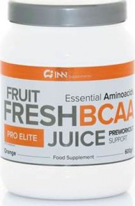 INN Supplements INN Fruit Fresh BCAA Juice 600g Příchuť: pomeranč, Balení: 600g