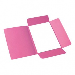 Papírové spisové desky Roll, 50 ks, růžové