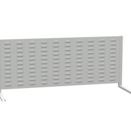 Perfopanel na stůl 1700mm -šedý