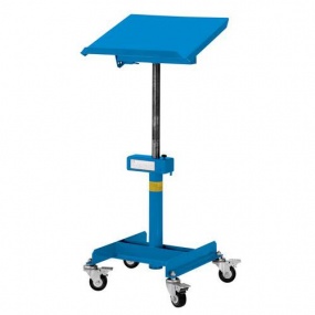 Transportní zvedací stojan s nastavitelným náklonem stolu, do 150 kg, výška 51 - 70 cm