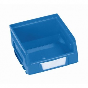 Plastový box Manutan  6,2 x 10,3 x 12 cm, modrý