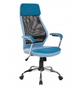 Kancelářská židle Q336 MODRÁ