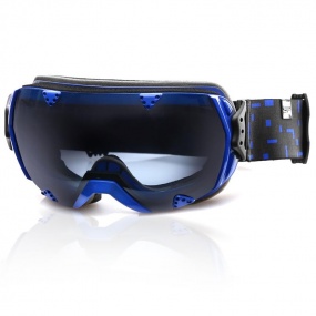 Spokey RED ROCK lyžařské brýle černo-modré