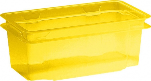 Box Crownest 7l - žlutá transparent