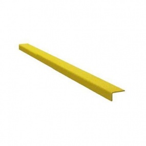 Protiskluzový profil na schody, úzký, žlutý, 100 cm