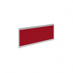 Stolový paraván Alfa 600, 120 x 37 cm, tmavě červený