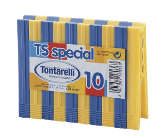 Kolíčky TS Special 10 ks, mix barev